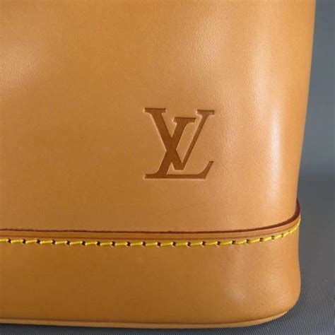 Louis Vuitton vachetta leather